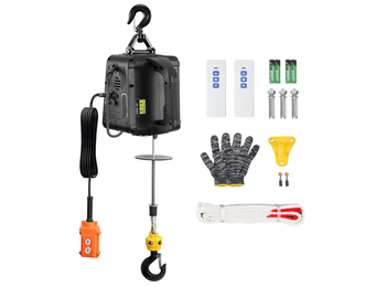 TM Elektrische lier 498,95 kg (1000 lbs)  1500W