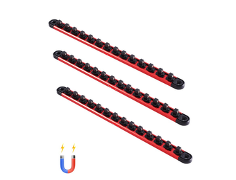 Tm 3 delige doppenrailset voor 1/4, 3/8 en 1/2 inch Dopsleutels