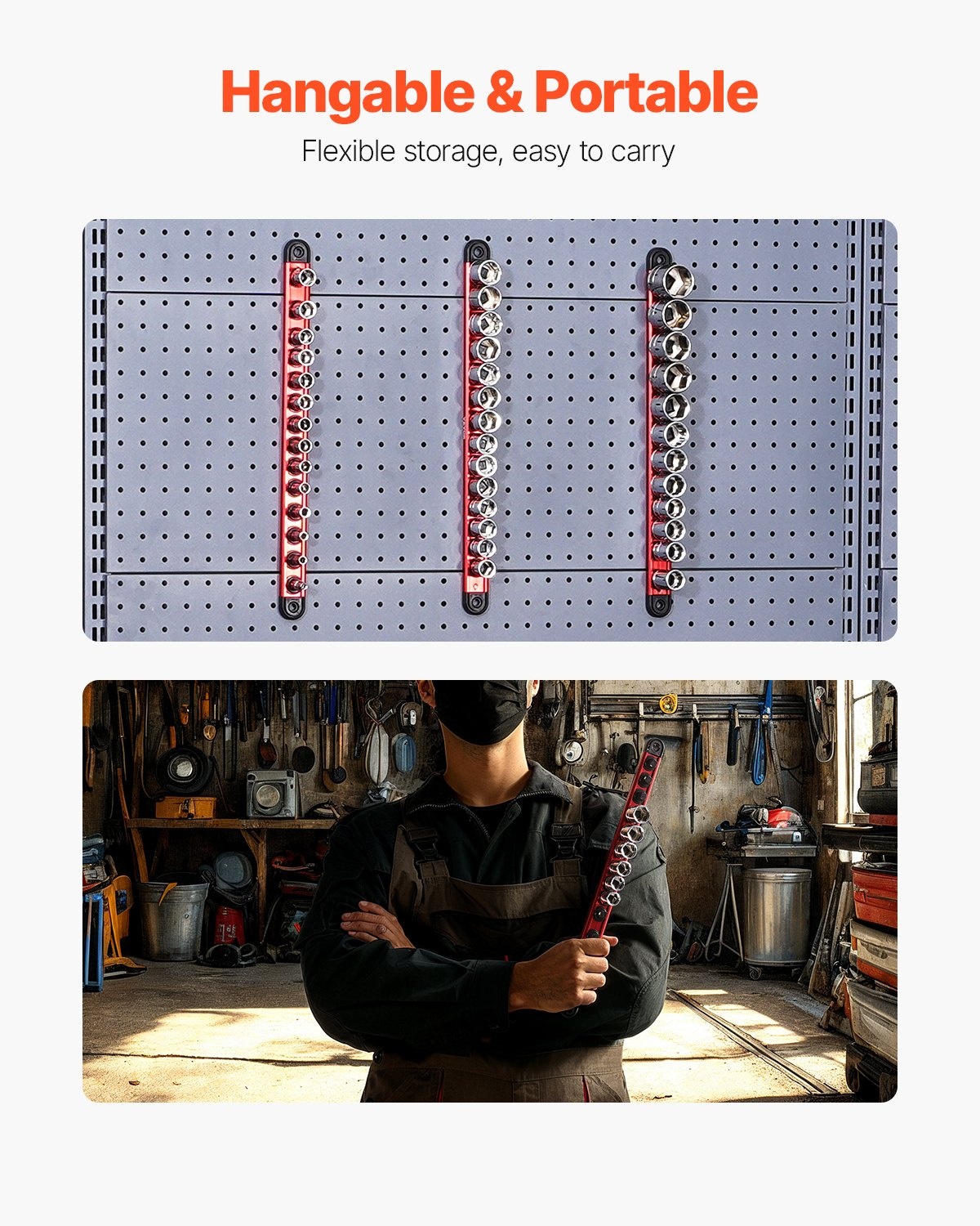 Tm 3 delige doppenrailset