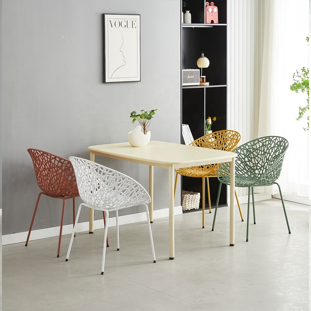 TM Modern Design Plastic Stoel Groen