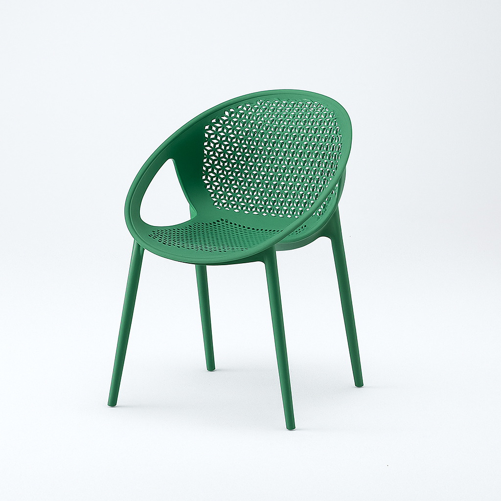 TM Tabar & Co moderne stoel groen