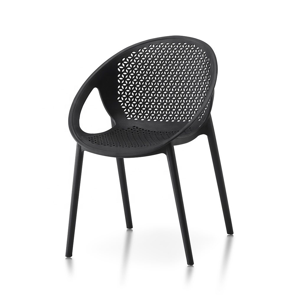 TM Tabar & Co moderne stoel zwart