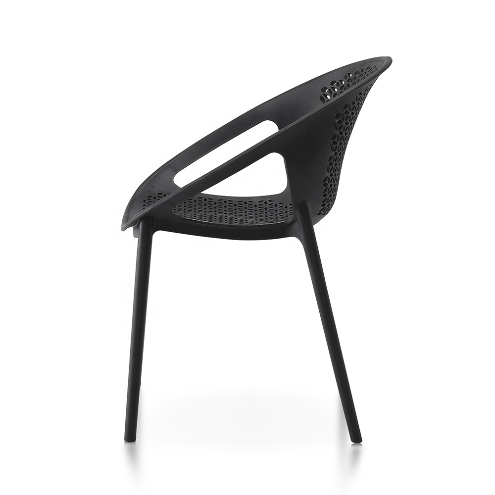 TM Tabar & Co moderne stoel zwart