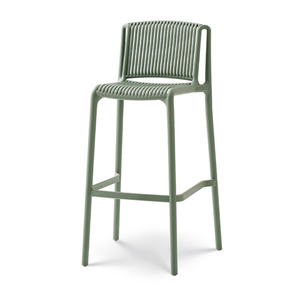 TM hoge stoel/kruk groen