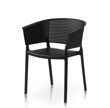 TM Milano stoel zwart