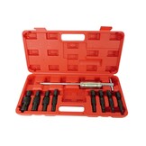 9 Piece Inner bearing puller set with impact puller