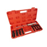 9 Piece Inner bearing puller set with impact puller