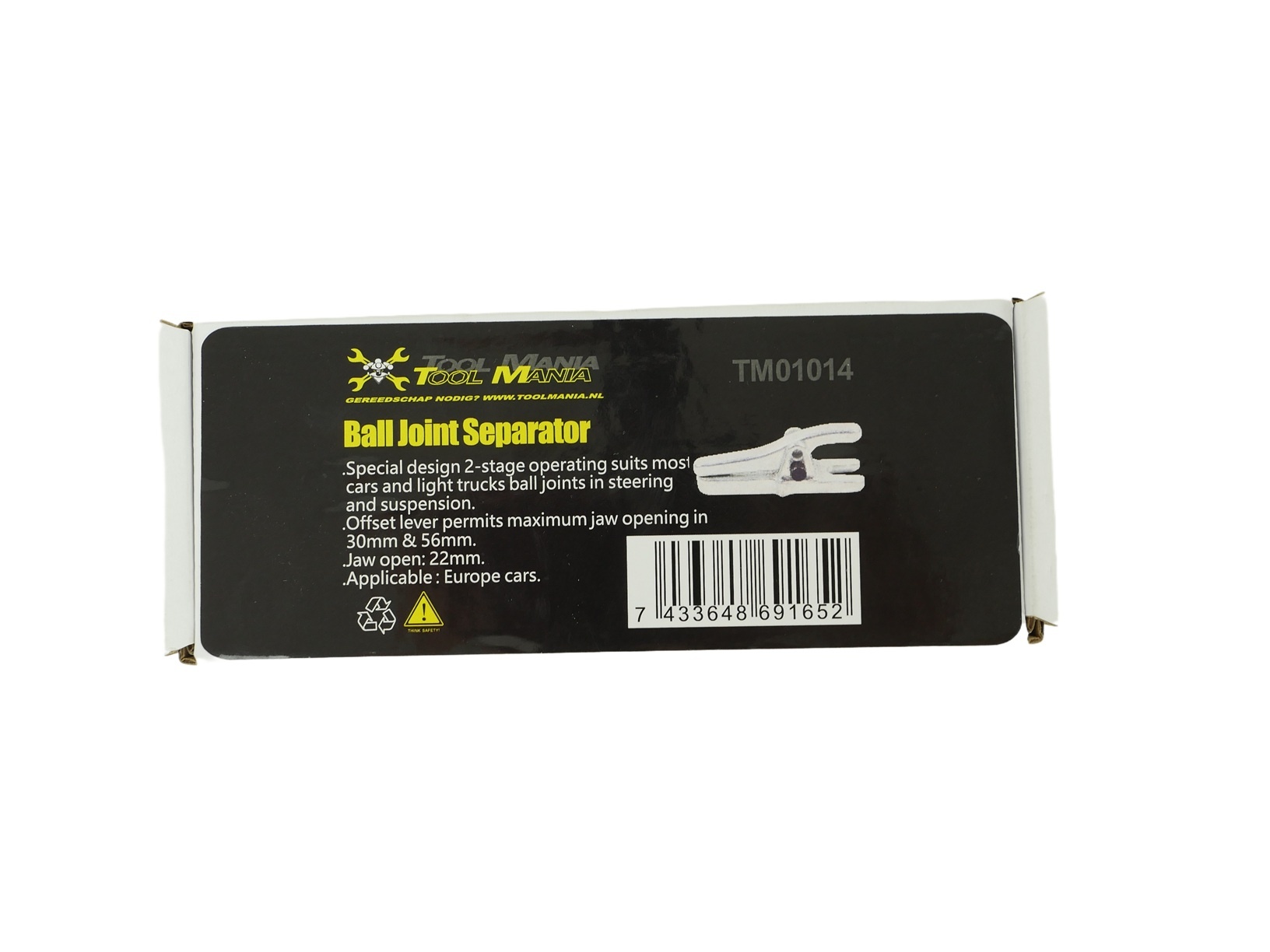 TM Professionele 22 mm Fuseekogeltrekker