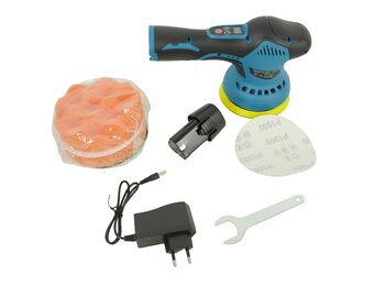 TM accu polijstmachine, 100 mm, 12 Volt