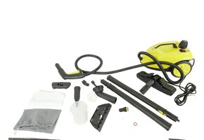 TM Stoomreiniger - Vlekkenreiniger - Tapijtreiniger - Bank Reiniger 2000 watt 18 Accessoires