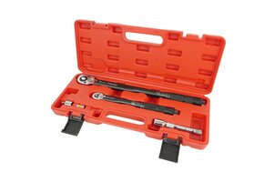TM momentsleutelset 1/4 en 1/2 - 5-delig , 5 - 210 Nm