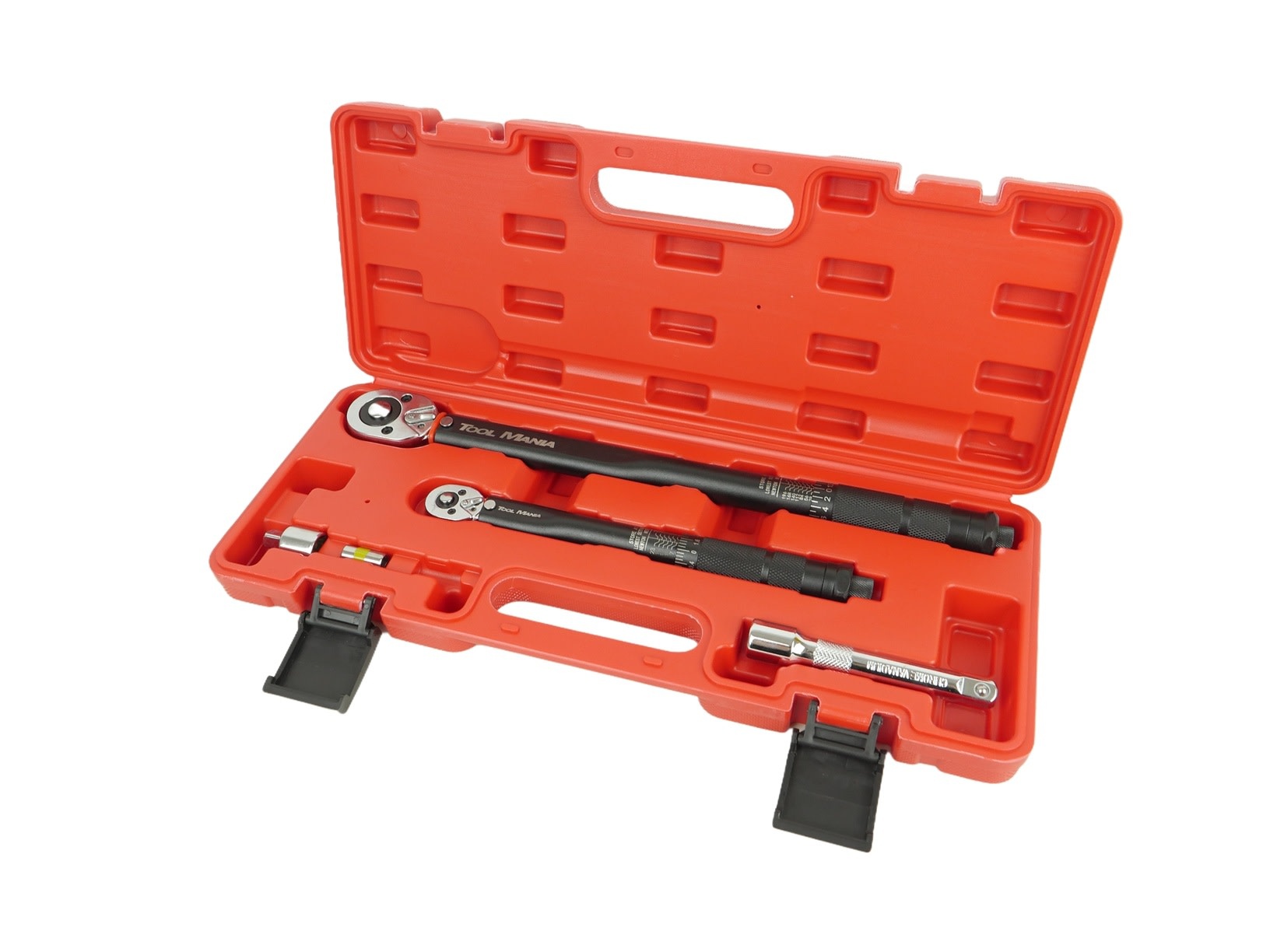 TM momentsleutelset 1/4 en 1/2 - 5-delig  5 - 210 Nm