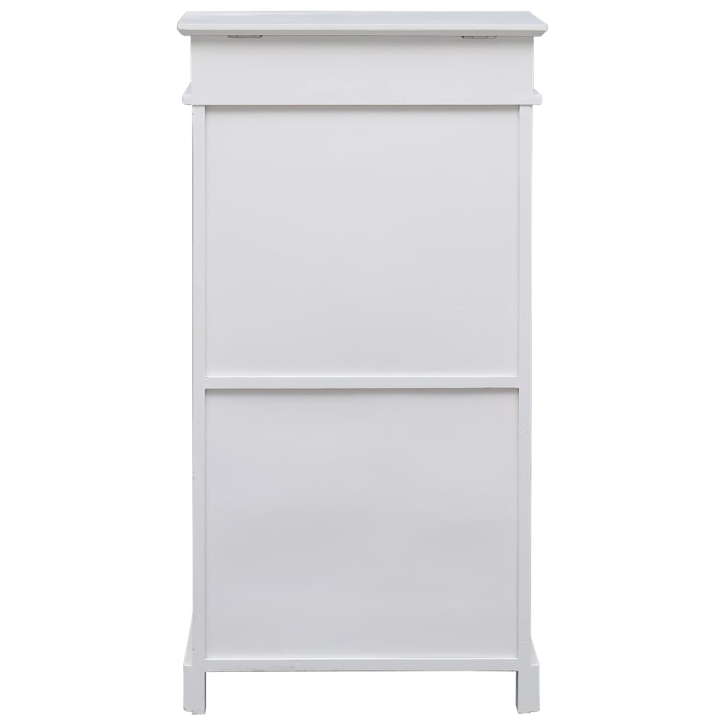 TM Schoenenkast 50x28x98 cm wit