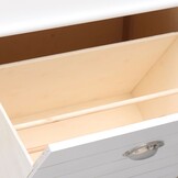 TM Schoenenkast 50x28x98 cm wit