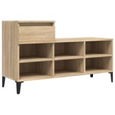 TM Schoenenkast met lade eikenkleurig 102 x 36 x 60 cm