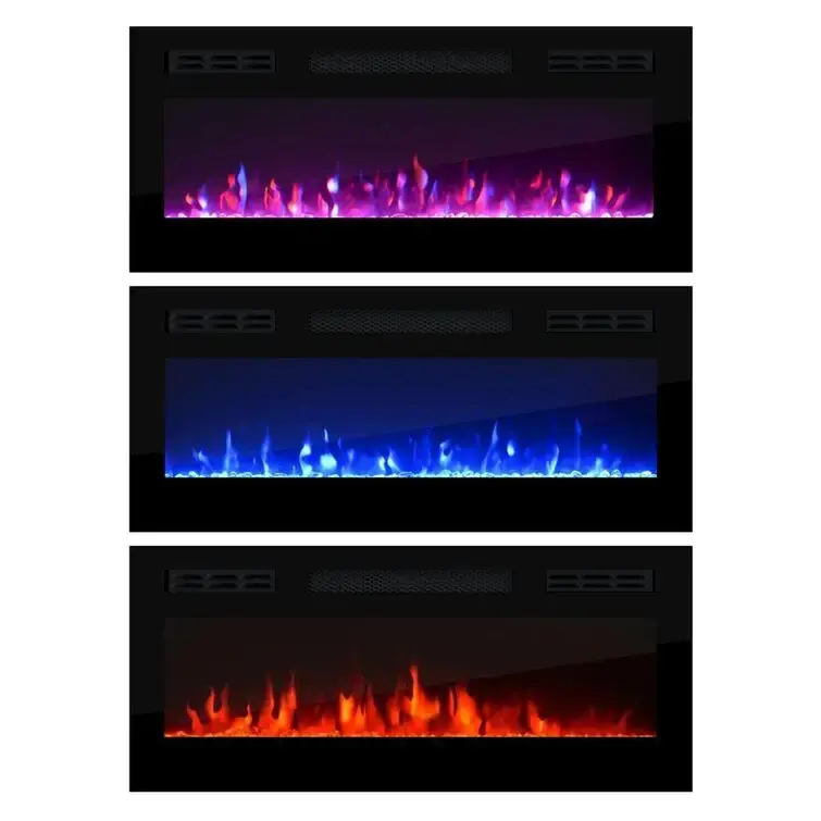 Elektrische openhaard sfeerhaard met 13 verschillende kleuren en afstandsbediening