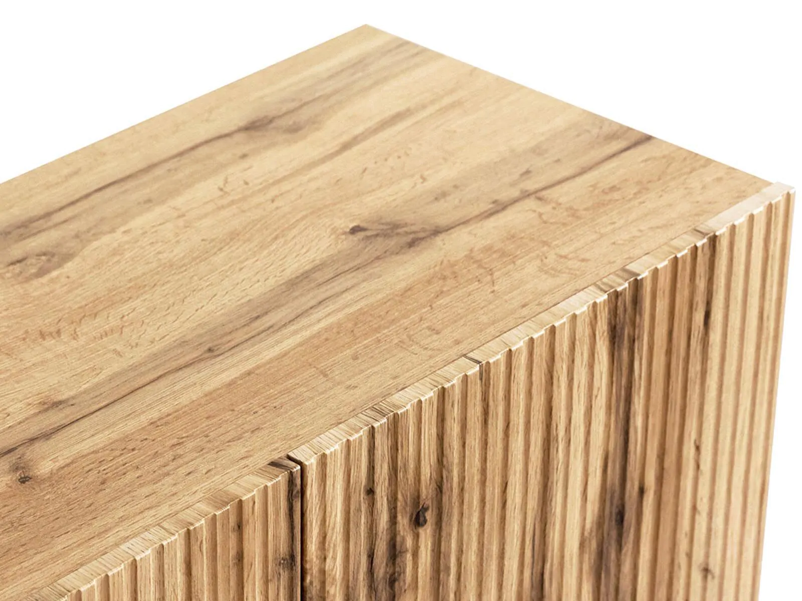 TM Tv-meubel met haard 2 deuren wotan eik