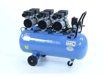 TM 200 Liter Professionele Low Noise Compressor 3 HP 230v