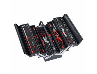 TM Profi gevulde gereedschapskist met inlays 85-delig