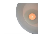 TM Luxe Windlicht op pilaar zwart 3 delig : H90 + H110 + H130 cm