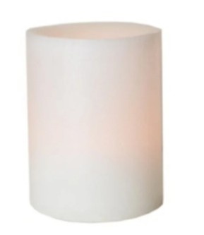 TM Luxe Windlicht op pilaar bruin 3 delig: H90 + H110 + H130 cm