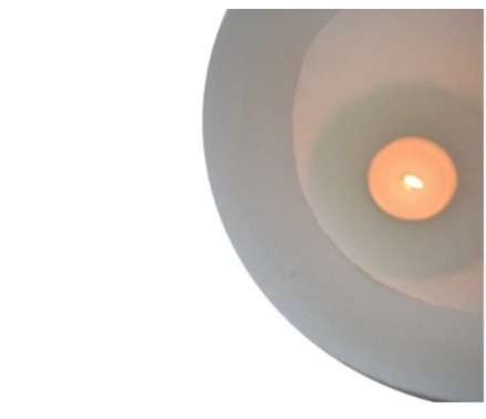 TM Luxe Windlicht op pilaar creme/bruine glas 3 delig: H90 + H110 + H130 cm