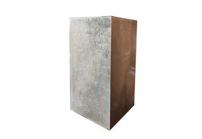 TM Sokkel zuil koper bladzilver 35 x 35 x 100 CM