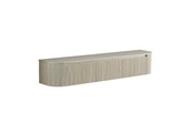 TM  TV Meubel Curved - Beige - Gebogen zijkant 200 x 40 x 43 CM