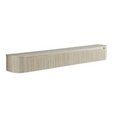 TM  TV Meubel Curved - Beige - Gebogen zijkant 200 x 40 x 43 CM