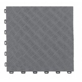 TM Garagevloer, Detailing tegel, dichte kliktegel hard zwart 400x400x18mm