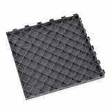 TM Garagevloer, Detailing tegel, dichte kliktegel hard zwart 400x400x18mm