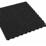 TM Garagevloer, Detailing tegel, dichte kliktegel hard zwart 400x400x18mm