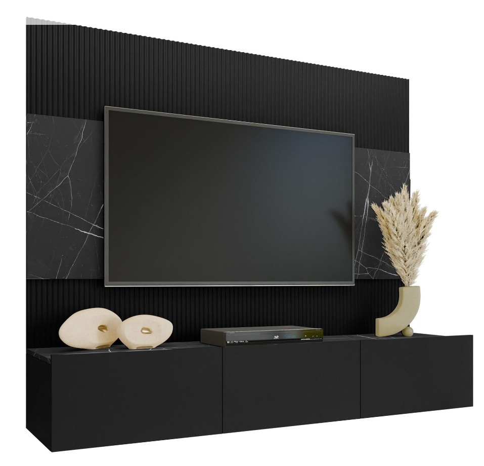 TM tvmeubel NovaFrame zwart