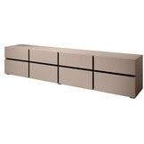 Tv meubel Modern design 225 x 48 x 40 cm beige