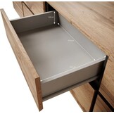 Tv meubel Modern design 225 x 48 x 40 cm beige