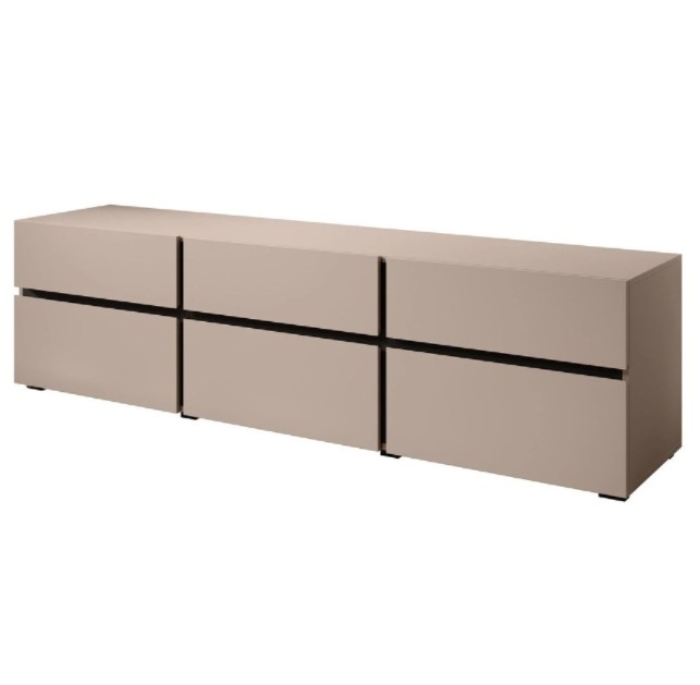 Tv meubel Modern design 180 x 48 x 40 cm beige