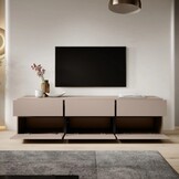 Tv meubel Modern design 180 x 48 x 40 cm beige