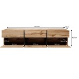 Tv meubel Modern design 180 x 48 x 40 cm beige