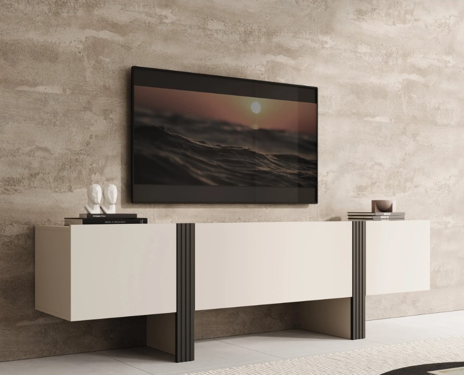TM TV-Meubel beige 200x41x58 cm