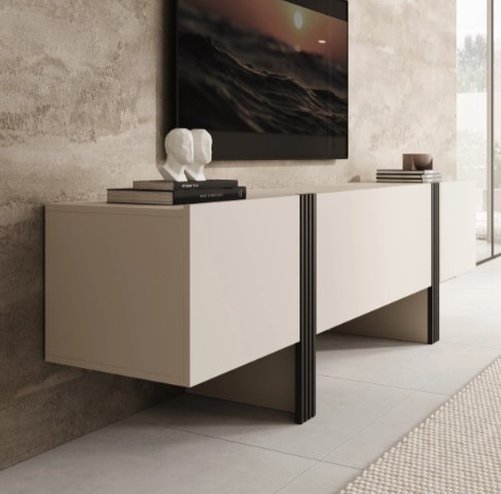 TM TV-Meubel beige 200x41x58 cm