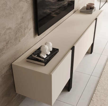 TM TV-Meubel beige 200x41x58 cm