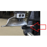 Set of plastic strips for claw aluminum rims