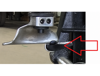 Set of plastic strips for claw aluminum rims