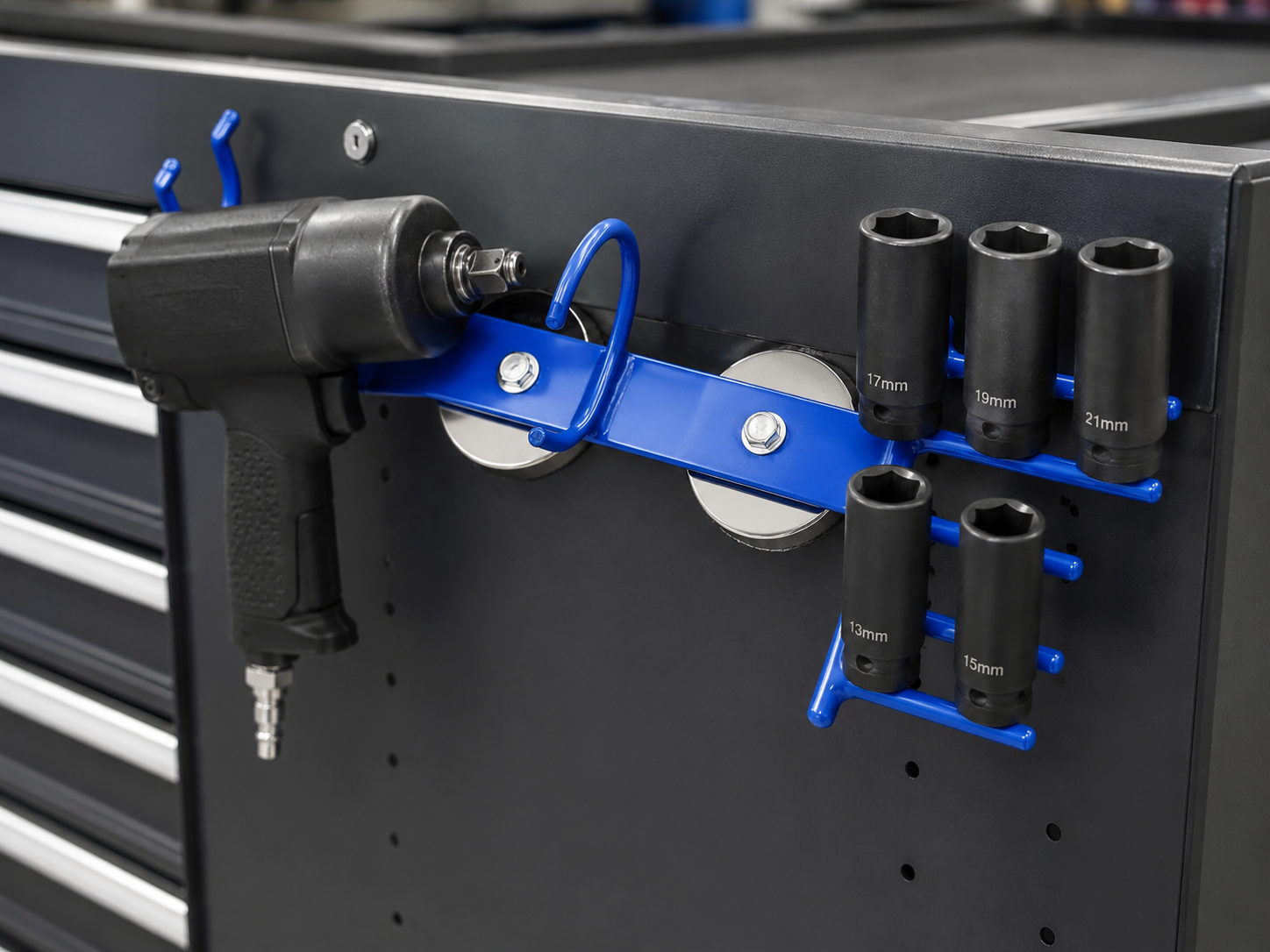 TM Magnetische luchtsleutel en doppen houder