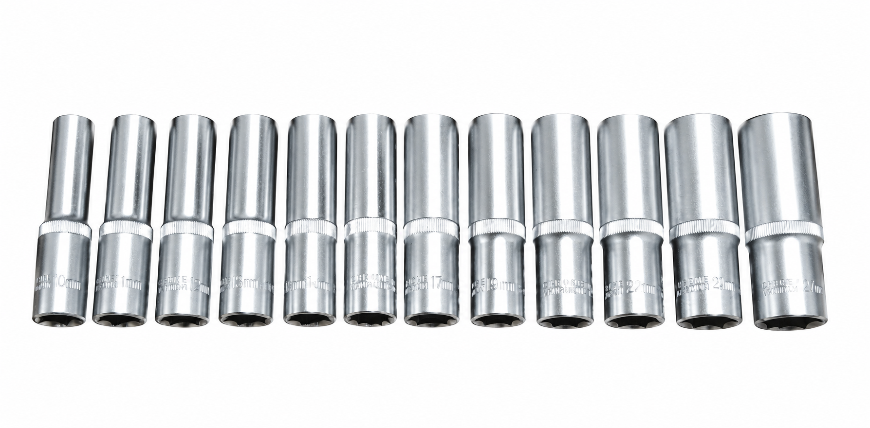 TM 13 Delige 1/2" Lange Krachtdoppenset