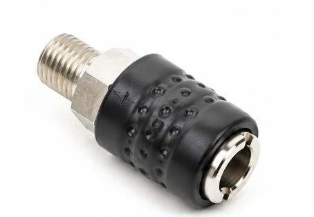 TM Euro Quick Coupling with Male Thread 1/4"