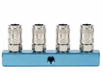 TM EURO 4 Fold Distribution Block