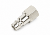 TM Euro Insteeknippel 1/4" Inwendig