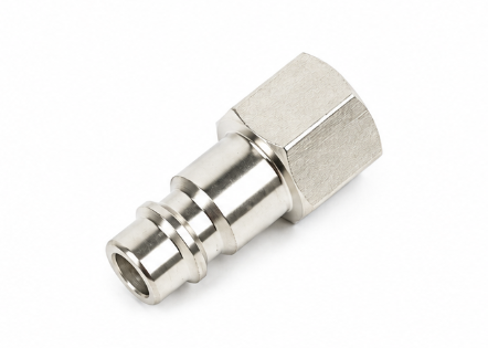TM Euro Insteeknippel 1/4" Inwendig