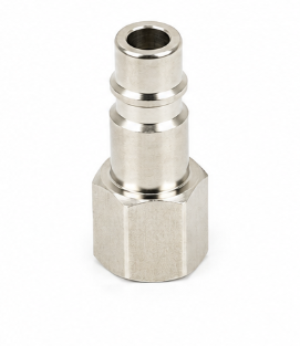 TM Euro Insteeknippel 1/4" Inwendig